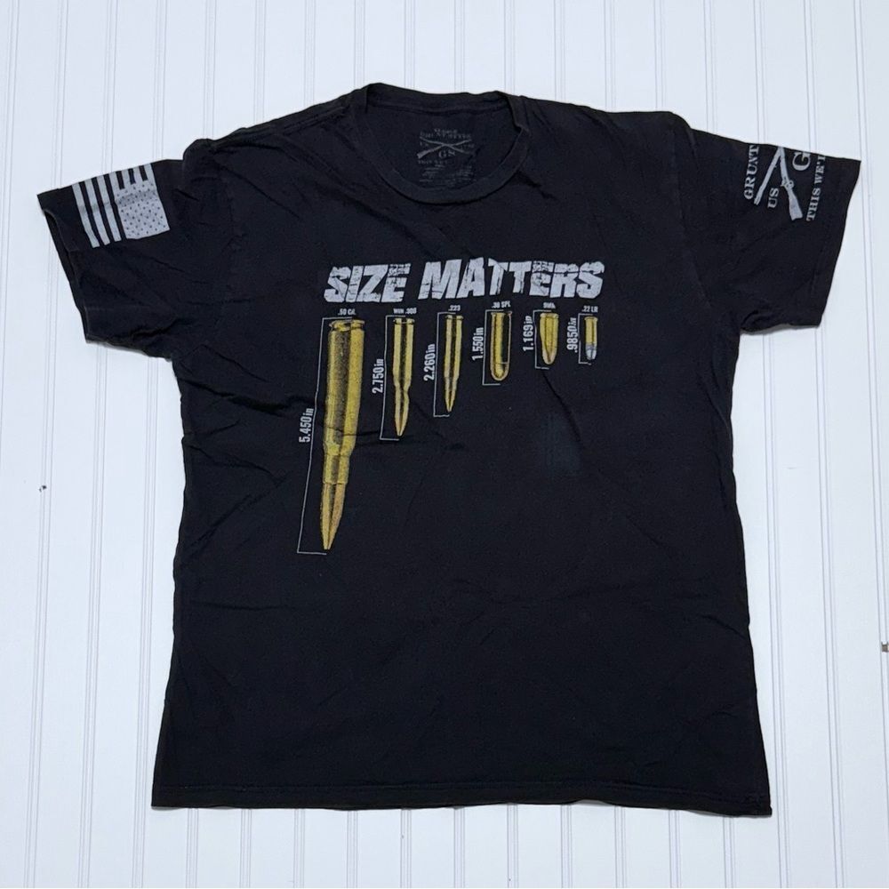 Grunt Style Charcoal Graphic Tee